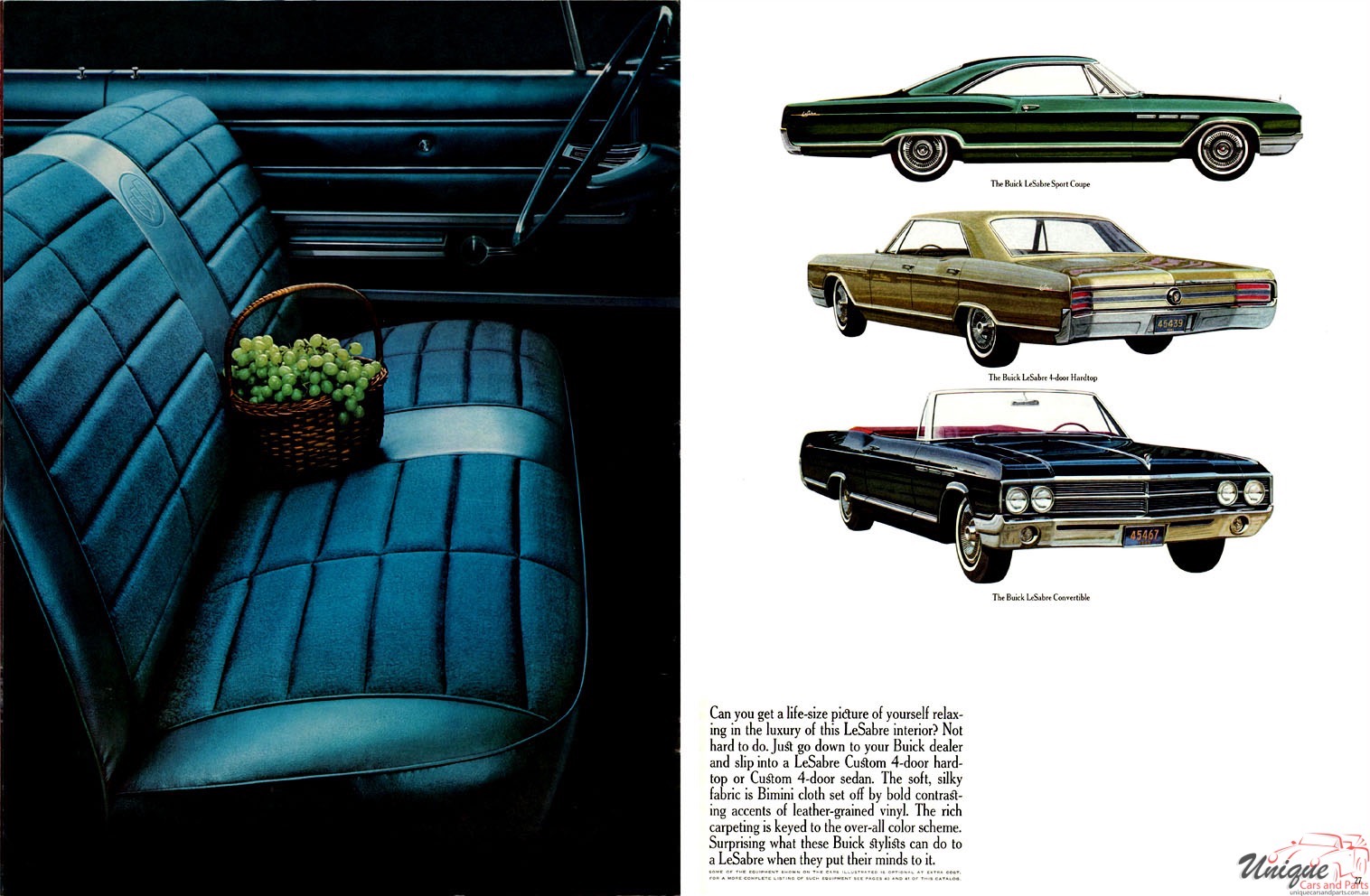 1965 Buick Full-Line All Models Brochure Page 21
